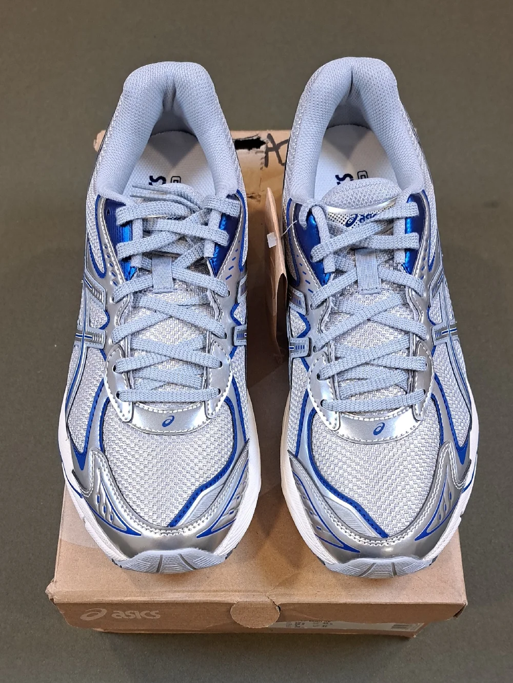 Asics GT-2160 Sneakers - Color: Grey/Marine - Unisex: Women 10, Men 8.5 - Picture 2 of 9